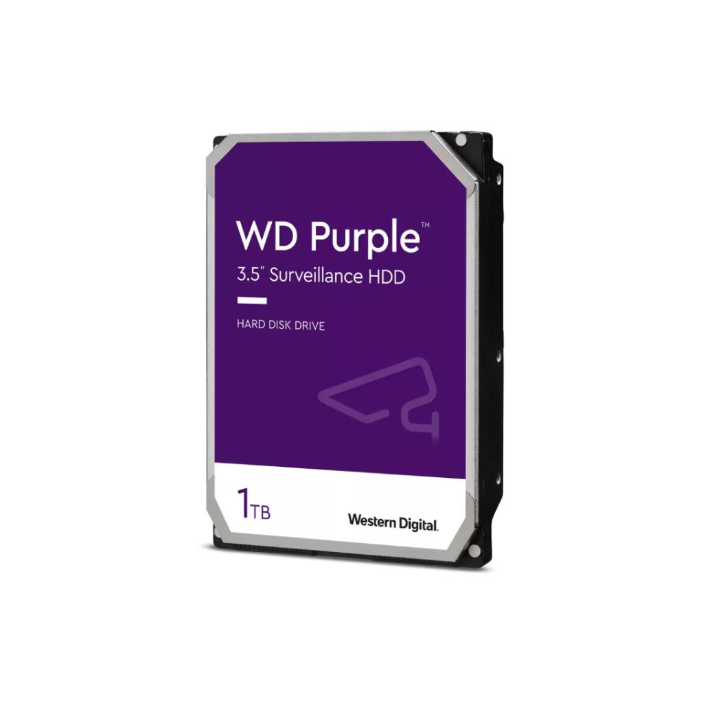 WD Purple 1TB AV: ฮาร์ดดิสก์สำหรับกล้องวงจรปิดที่เชื่อถือได้ ประสิทธิภาพสูงสำหรับงานเฝ้าระวัง 24/7