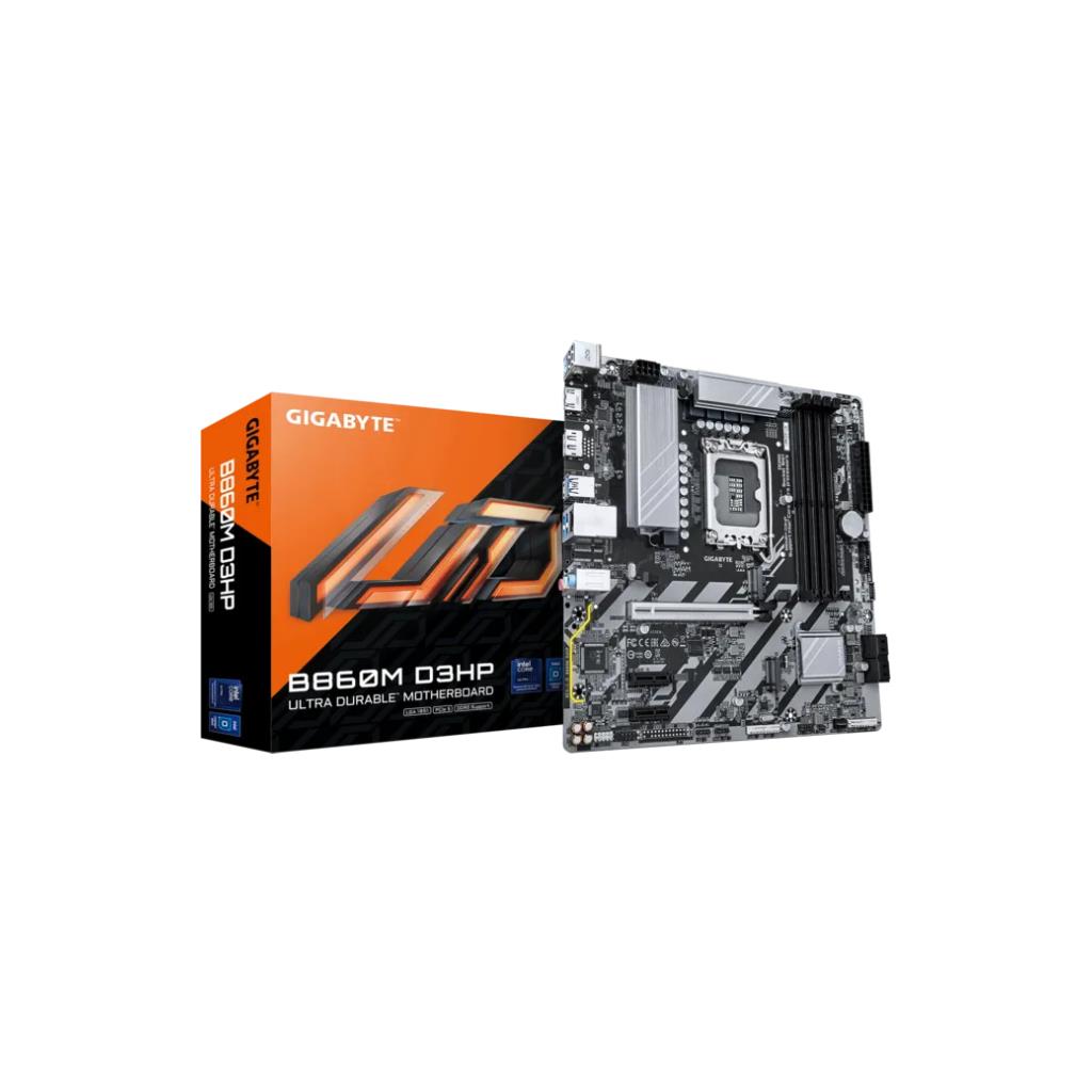 รีวิวเมนบอร์ด Gigabyte B860M D3HP: สุดยอดความเสถียรสำหรับ Intel Gen 14 และ DDR5