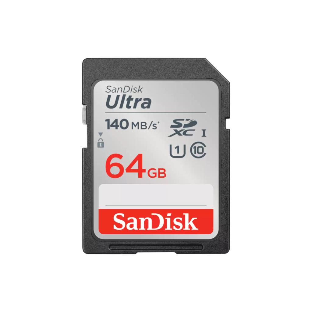 SANDISK Ultra SDXC SDSDUNB 64GB 140MB
