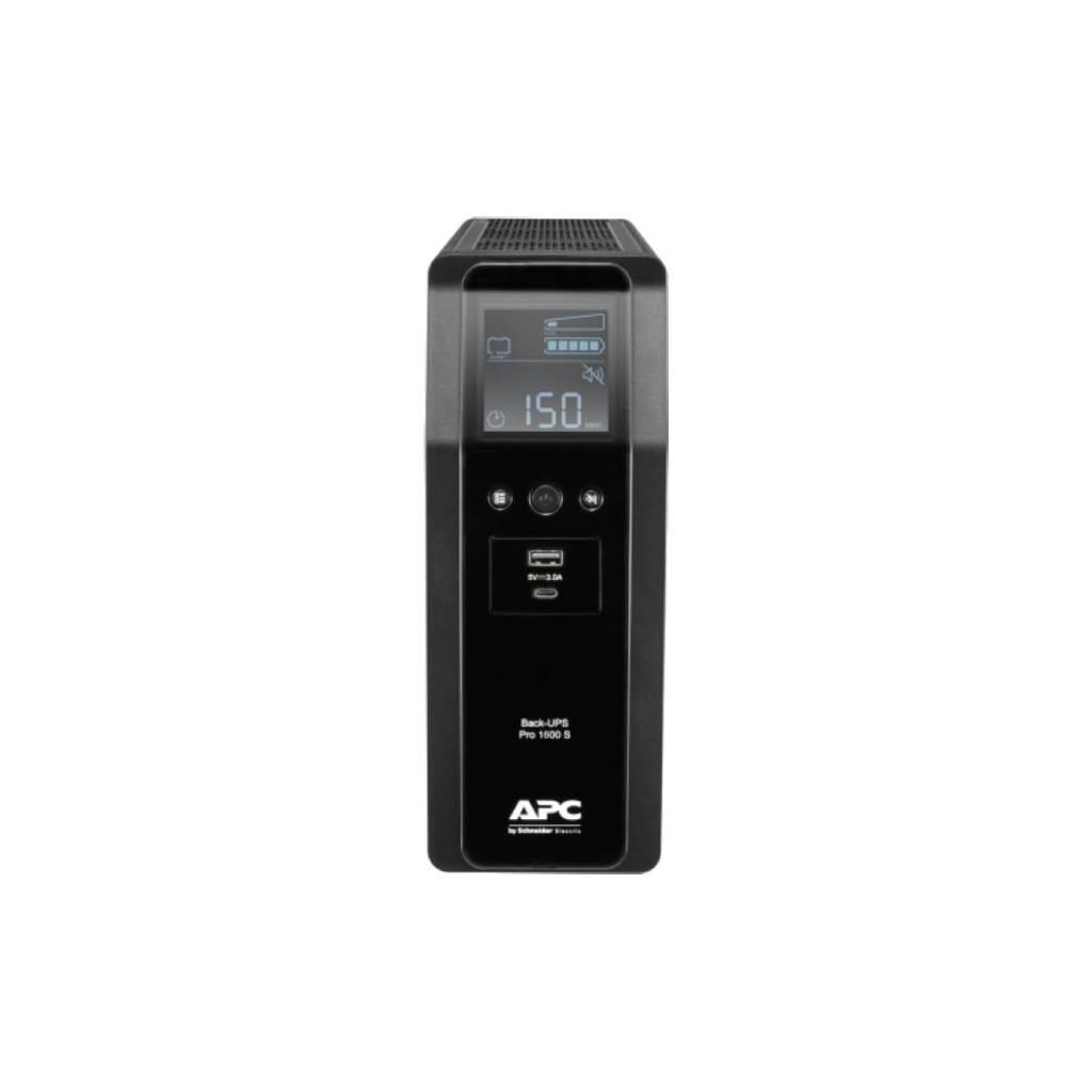 APC Back UPS Pro BR 1600VA, Sinewave,8 Outlets, AVR, LCD interfa