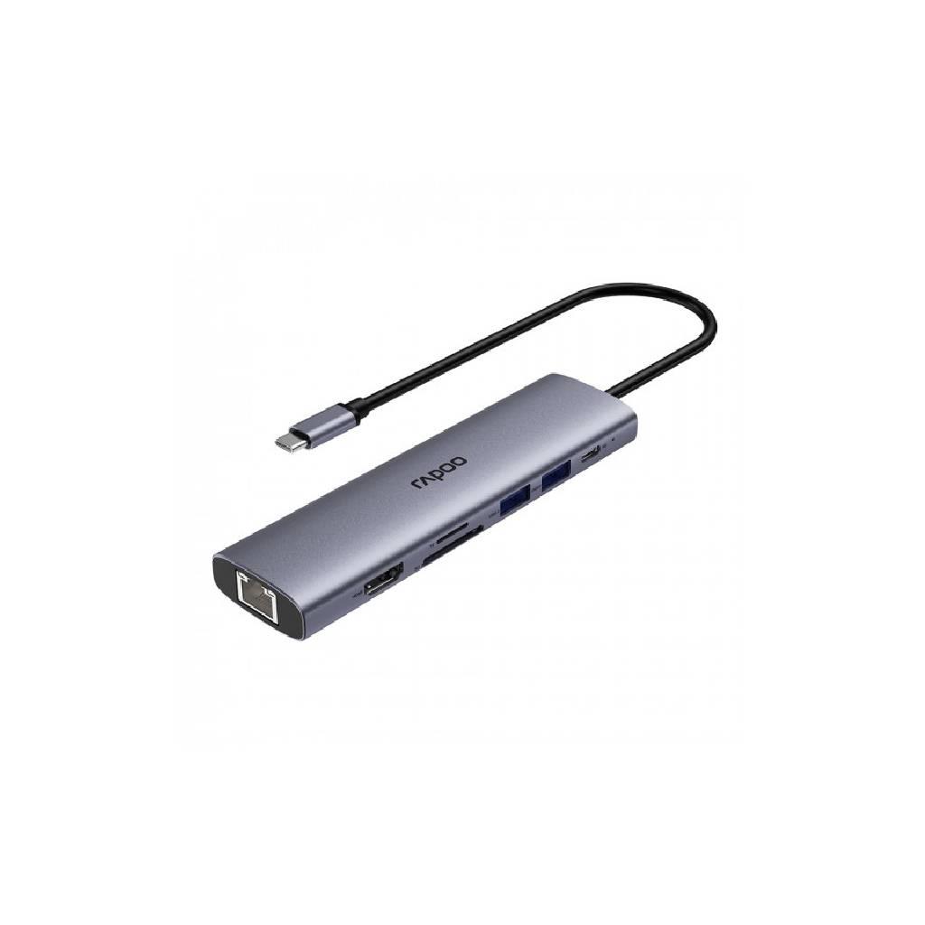 RAPOO XD71 USB-C Multi-function Docking Station 7 in 1 2Y