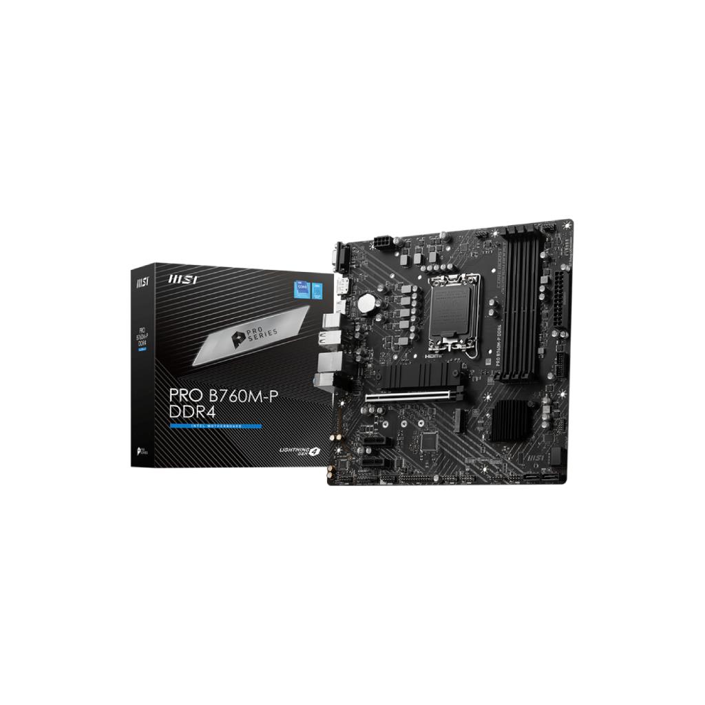 <h1>รีวิว MSI PRO B760M-P DDR4: เมนบอร์ดสุดคุ้มเพื่อประสิทธิภาพการทำงานที่เหนือชั้น</h1>