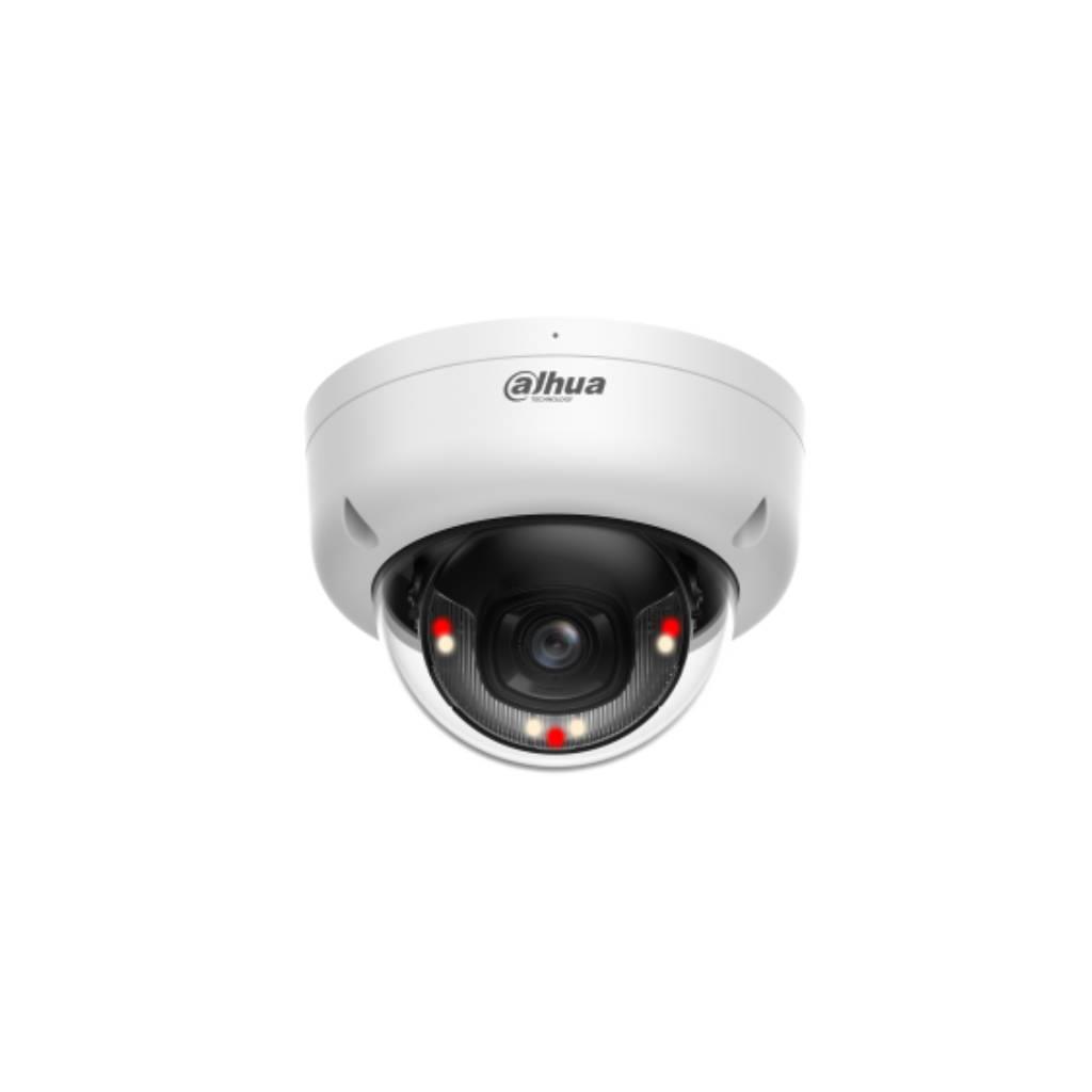 DAHUA 4MP Smart Dual Light Fixed-focal Dome Network Camera lens 2.