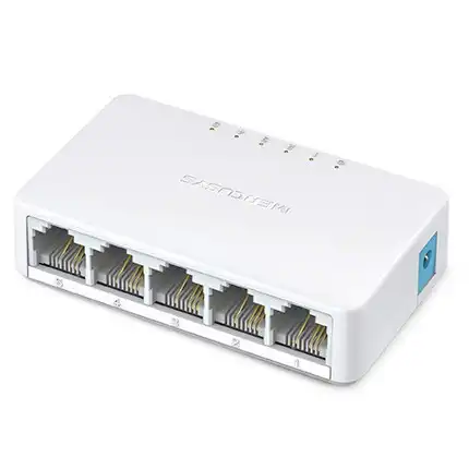 Mercusys 5-port 10/100M mini Desktop Switch