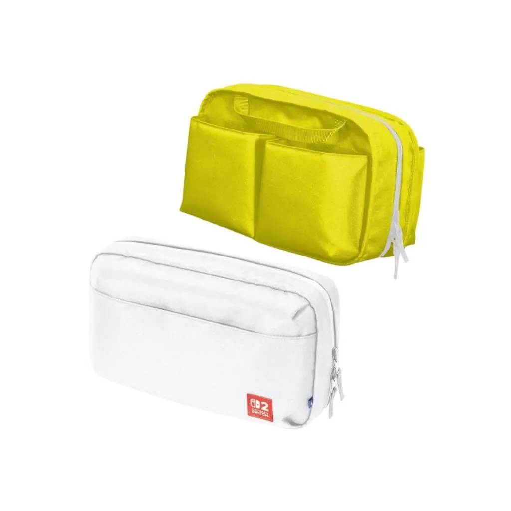 NINTENDO Reversible Travel Pouch (White ? Yellow)for Nintendo Switch