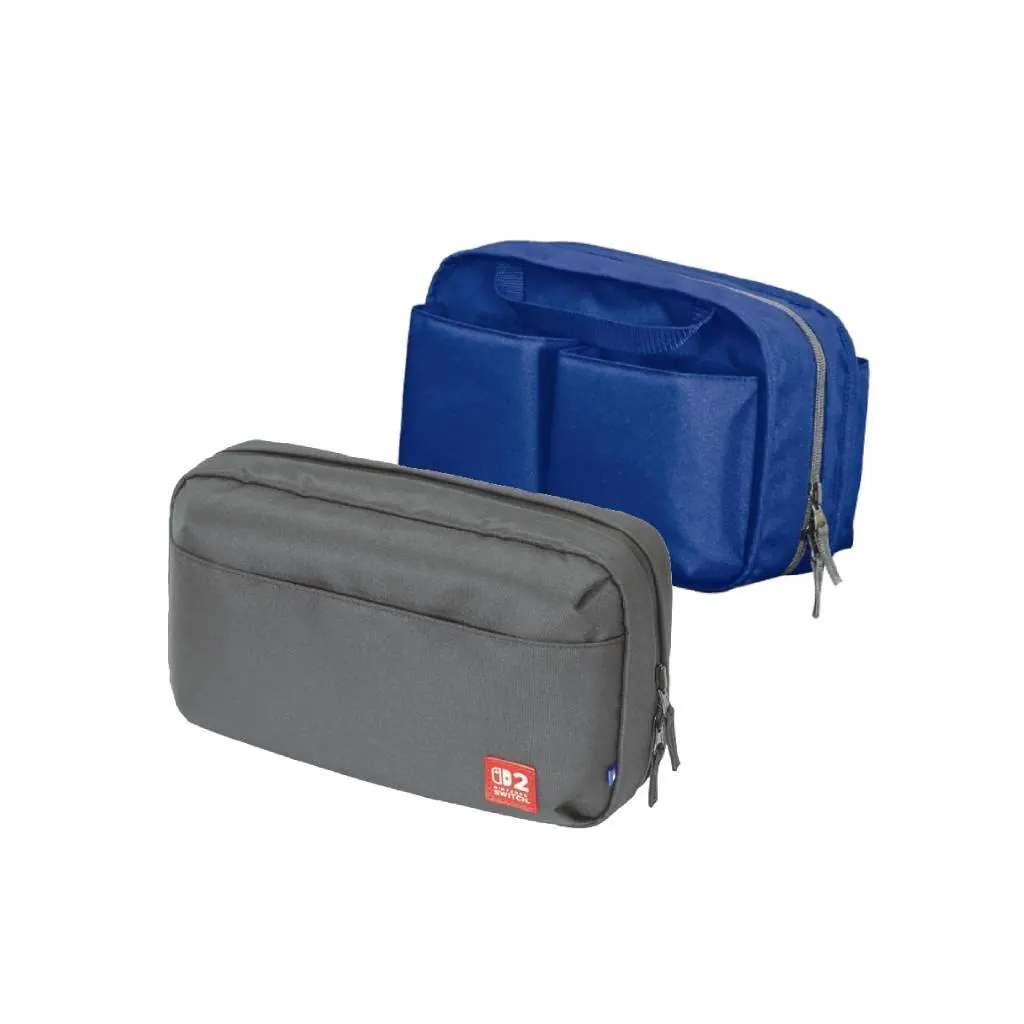 NINTENDO Reversible Travel Pouch (Gray?Royal Blue)for Nintendo Switch
