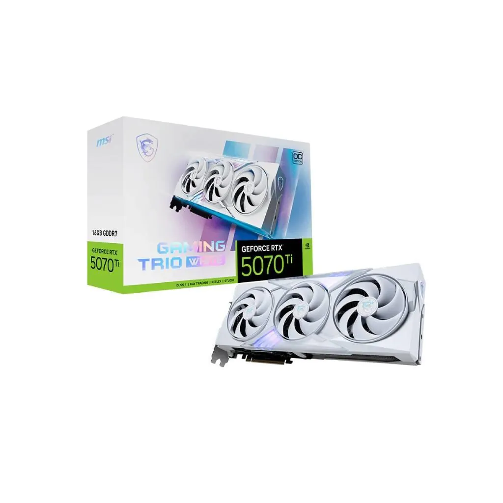 MSI Graphics Processing Unit NVIDIA GeForce RTX 5070TI
Interfa