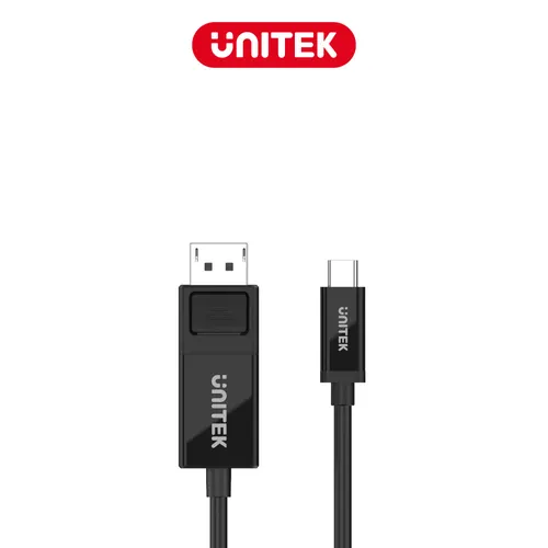 UNITEK 8K USB-C to DisplayPort 1.4 Bi-Directional Cable