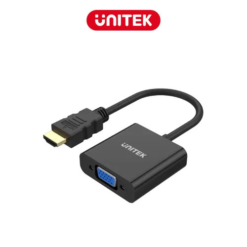 UNITEK HDMI to VGA Adapter with 3.5mm