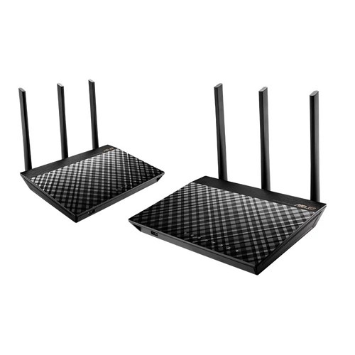 ASUS AiMesh AC1900 WiFi System 2 Pack (RT-AC67U)