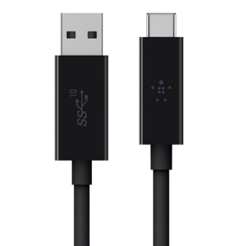 Belkin 3.1 USB-A to USB-C Cable 1 Meter (F2CU029bt1M-BLK)