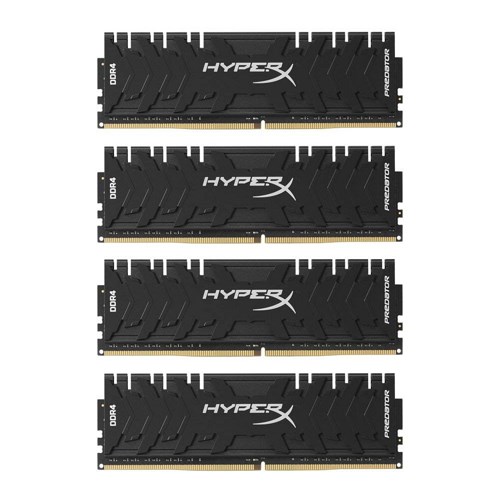Kingston Ram HyperX FURY 32GB 3000MHz DDR4 CL15 DIMM (Kit of 4) XMP Predator (HX430C15PB3K4|32) (แรม)