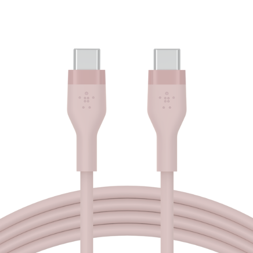 BOOST CHARGE Flex Silicone USB-C to USB-C Cable 1 Meter