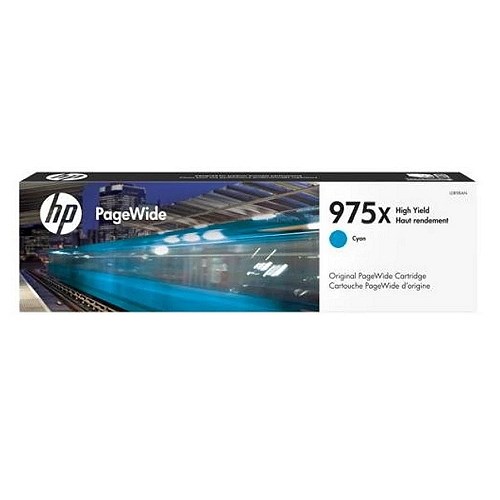 HP 975X Cyan Original PageWide Cartridge (L0S00AA)