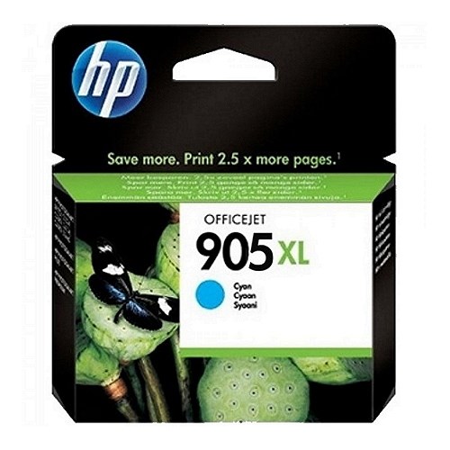 HP 905XL Cyan Original Ink Cartridge (T6M05AA)