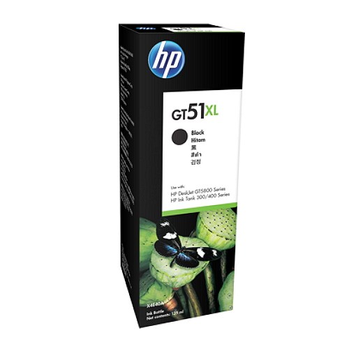 HP GT51XL Black Original Ink Bottle (X4E40AA)