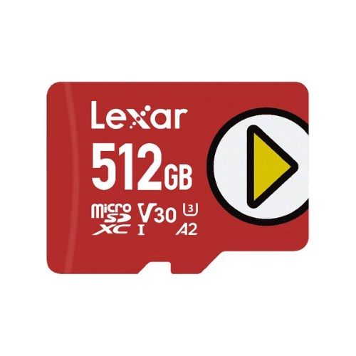 Lexar PLAY 512GB microSDXC UHS-I Card (LMSPLAY512G) เมมโมรี่การ์ด