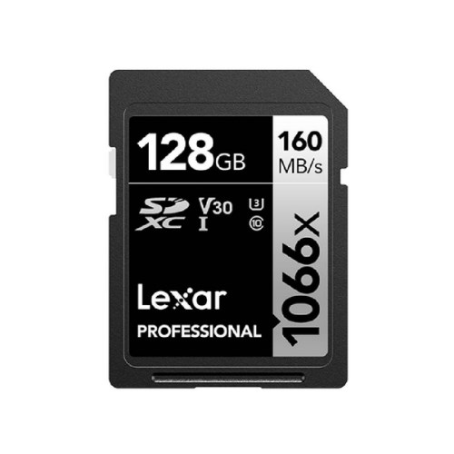Lexar Professional 1066x 128GB SDXC UHS-I Card (LSD1066128G) เมมโมรี่การ์ด