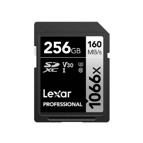 Lexar Professional 1066x 256GB SDXC UHS-I Card (LSD1066256G) เมมโมรี่การ์ด