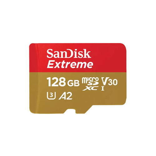 SanDisk Extreme microSDXC UHS-I 128GB (SDSQXAA-128G-GN6MN) - ไมโครเอสดีการ์ด