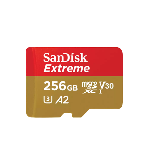 SanDisk Extreme microSDXC UHS-I 256GB (SDSQXAV-256G-GN6MN) - ไมโครเอสดีการ์ด