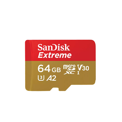 SanDisk Extreme microSDXC UHS-I 64GB (SDSQXAH-064G-GN6MN) - ไมโครเอสดีการ์ด
