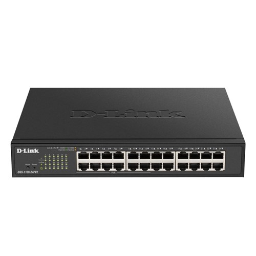 D-Link 24-port  Gigabit PoE Smart Managed Switch (DGS-1100-24PV2)