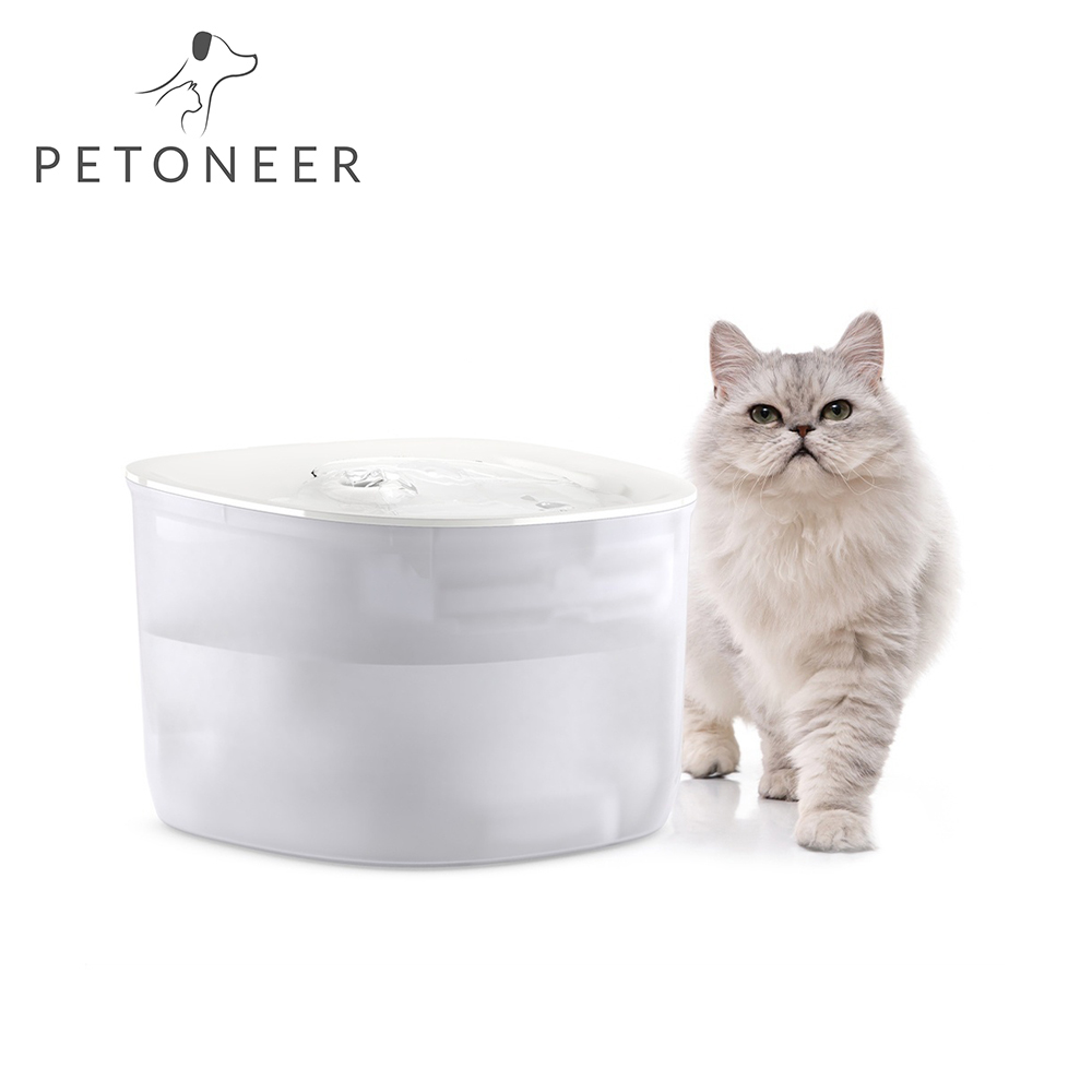 น้ำพุสำหรับสัตว์เลี้ยง Petoneer Fresco Ez WF006: เลือกน้ำสะอาด ปลอดภัยและเงียบ สำหรับแมวและสัตว์เลี้ยง
