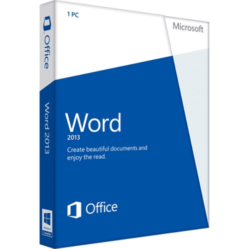Word 2013 32-bit|x64 English DVD (059-08268)