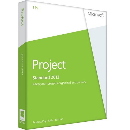 Project 2013 32-bit|x64 English DVD (076-05069)