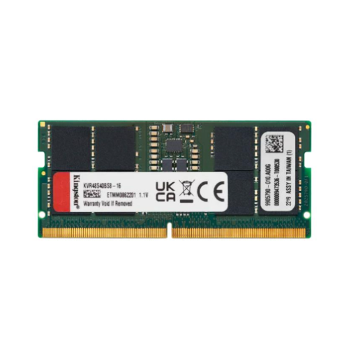KINGSTON 16GB DDR5 4800MT|s Non-ECC Unbuffered SODIMM (KVR48S40BS8-16)