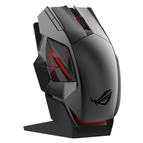Asus ROG Spatha Rechargeable Wireless MMO Gaming Mouse (90MP00A1-B0UA00)