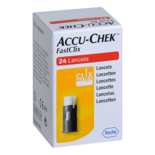 Accu-Chek Fastclix 24'S (เข็มเจาะปลายนิ้ว)