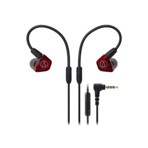 หูฟัง Audio-Technica In-Ear Dual Armature Driver Headphones with In-line Mic & Control (ATH-LS200iS)