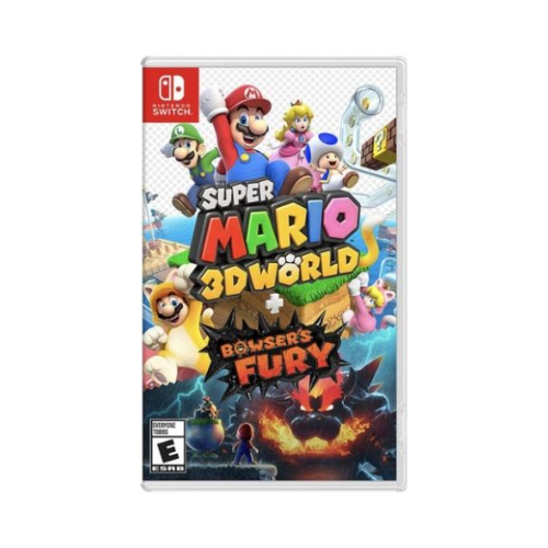 แผ่นเกม Nintendo Switch Super Mario 3D World + Bowser's Fury