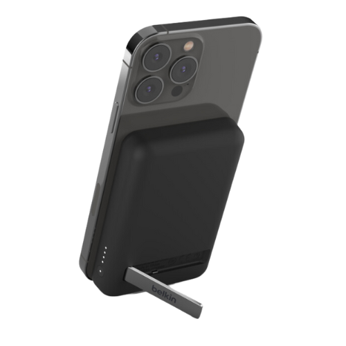 Belkin Magnetic Wireless Power Bank 5K + Stand (Black)