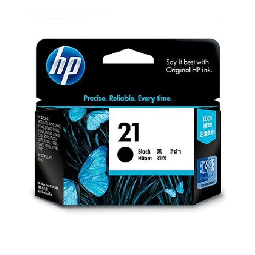 HP 21 Black Original Ink Cartridge (C9351AA)