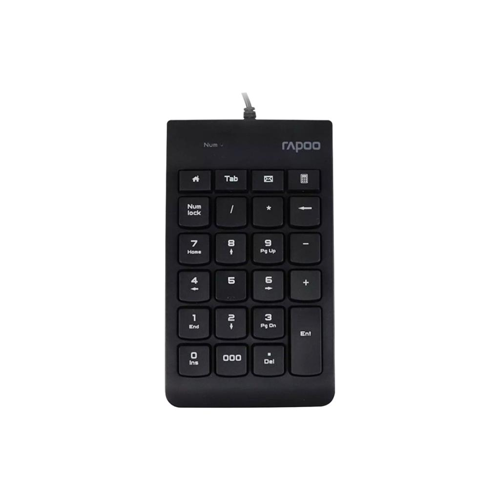 KEYBOARD RAPOO K10 Wired Keyboard (Black)