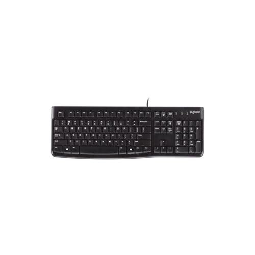 KEYBOARD LOGITECH K120 USB Wired Keyboard (คีย์บอร์ดเชื่อมต่อสาย USB ทรงมาตรฐา