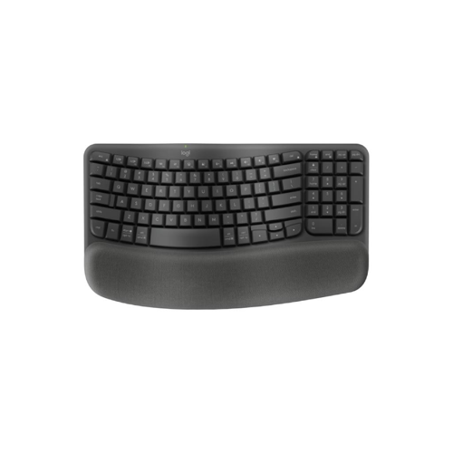 KEYBOARD LOGITECH Wave Keys wireless ergonomic keyboard  - GRAPHITE - THAI - 2