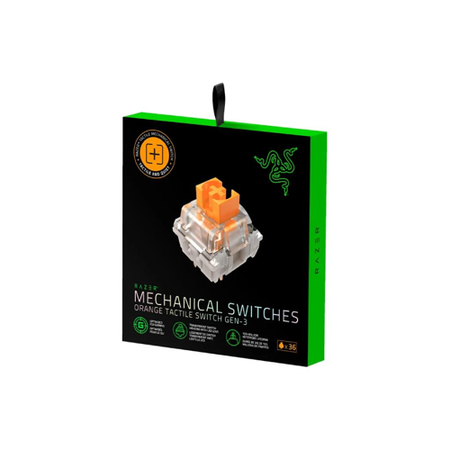 GADGET & ACCESSORY RAZER Razer Mechanical Switches Pack – Orange Tactile Switch - Wor