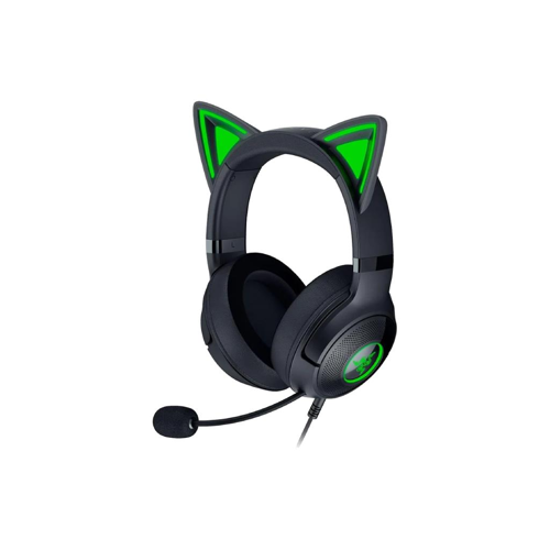 GADGET & ACCESSORY RAZER Razer Kraken V2 Headset - Kitty Edition - Black