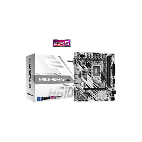 MAINBOARD ASROCK H610M-HDV/M.2+/D5