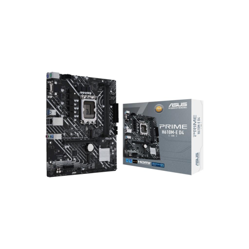 MAINBOARD ASUS PRIME H610M-E D4-CSM//LGA1700,H610,USB3.2 GEN 1,DUAL M.2,MB
