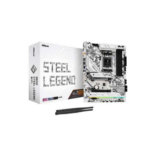 MAINBOARD ASROCK B650 STEEL LEGEND WIFI Support AM5