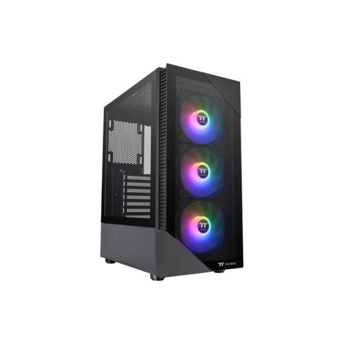 CASE THERMALTAKE View 200 TG ARGB/Black/Win/SPCC/Tempered Glass*1/120mm ARGB