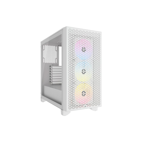 CASE CORSAIR 3000D RGB Airflow Tempered Glass Mid-Tower, White