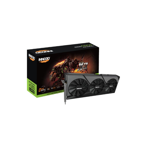 GRAPHIC CARD INNO3D GeForce RTX 4080 Super X3 Non OC 16GB GDDR6X 256-bit Clock 2