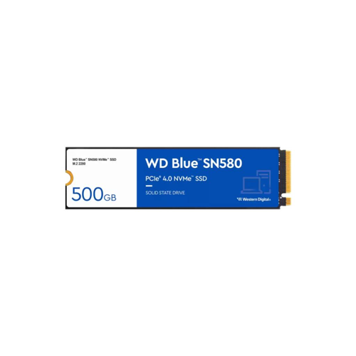 SOLID STATE DRIVE & M.2 WD WD SSD SN580 500GB BLUE NVME