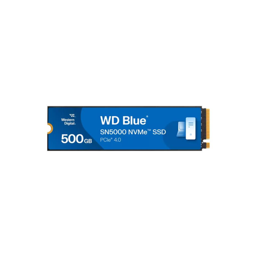 SOLID STATE DRIVE & M.2 WD WD SSD Blue SN5000 500GB M.2 PCIe NVMe Gen4 16Gb/s Read 5000